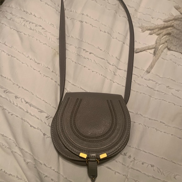 Chloe Mini Marcie Bag - Gray - Picture 5 of 8